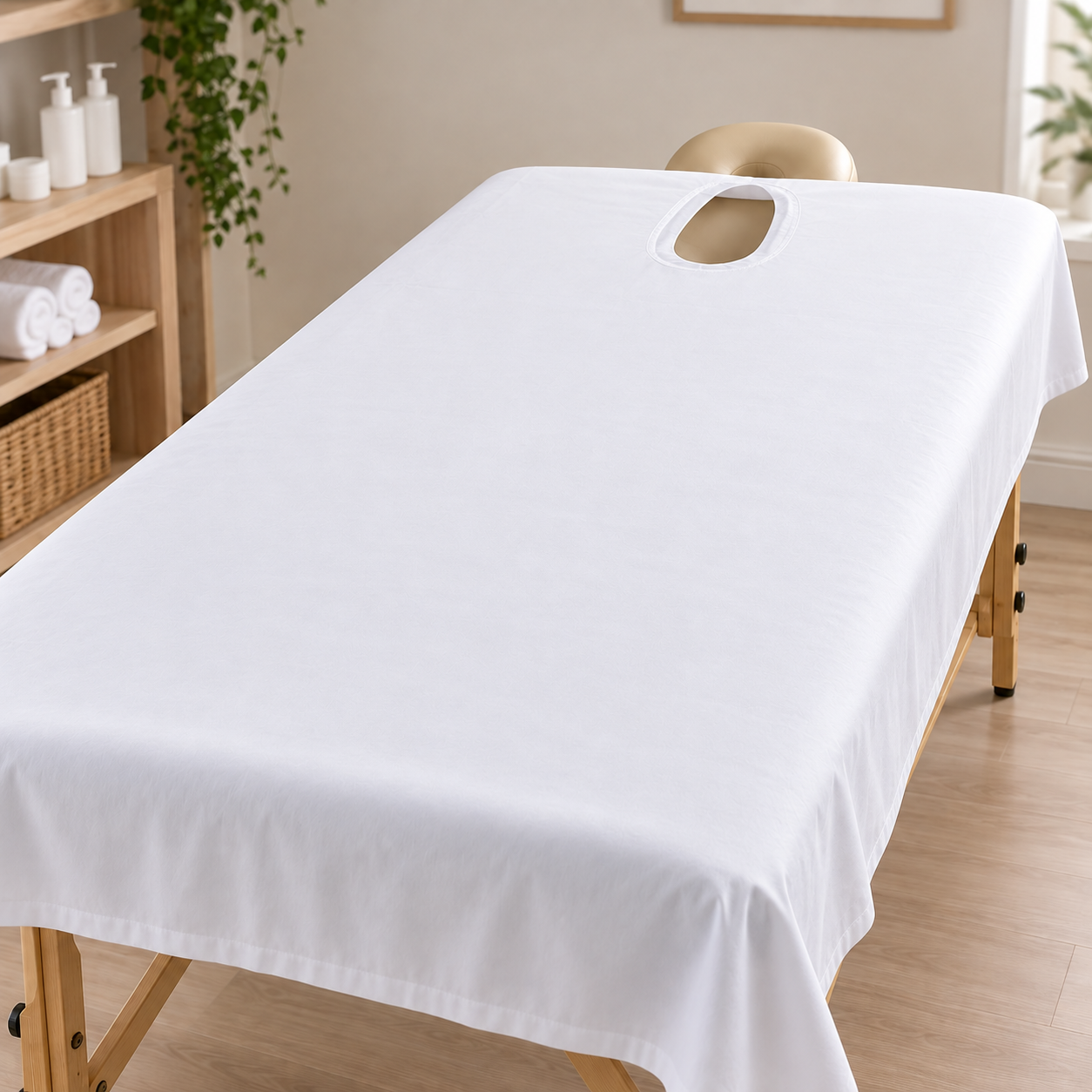 Drap tissu  trou visage 200x70cm